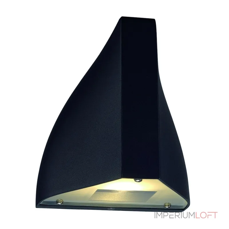 TENDA LED светильник настенный IP44 с 2-мя PowerLED по 3.3Вт (8Вт), 3000K, 310lm, антрацит