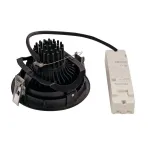 SUPROS DL светильник встраиваемый с LED 33.5Вт (37.5Вт), 4000К, 3150lm, черный