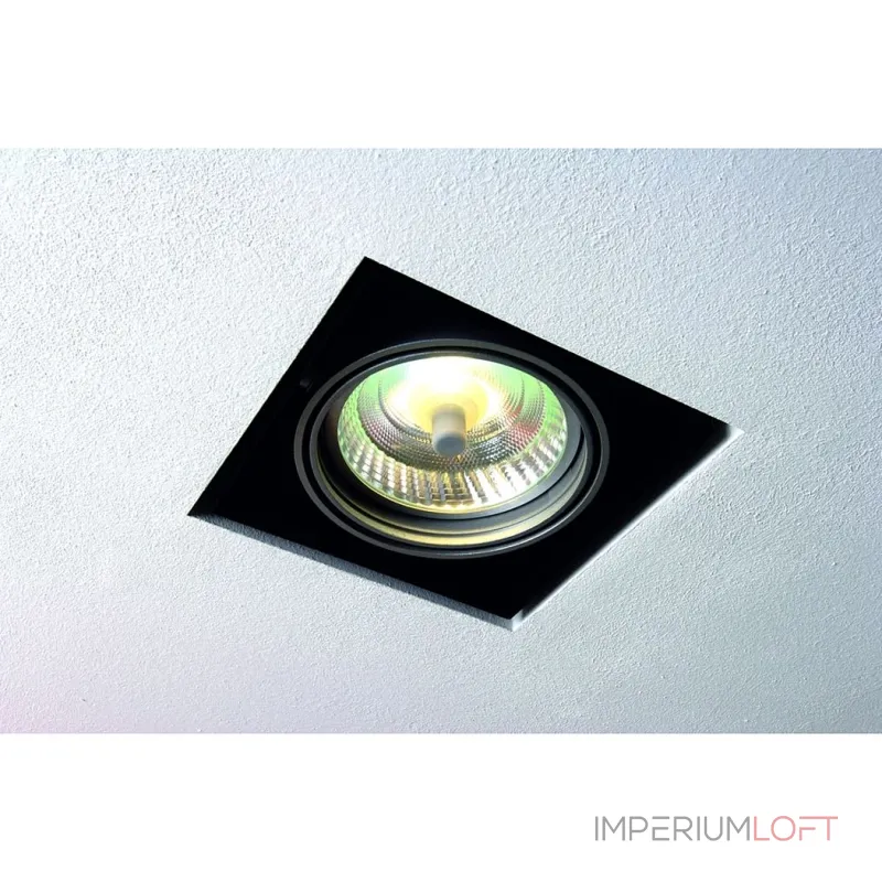 AIXLIGHT® PRO, 1 FRAMELESS корпус безрамочный для 1-го светильника MODULE, черный