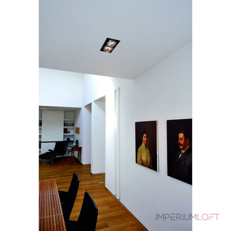 AIXLIGHT® PRO, QRB111 MODULE MOVE светильник для лампы QRB111 75Вт макс., серебристый AIXLIGHT® PRO, QRB111 MODULE MOVE светильник для лампы QRB111 75Вт макс., серебристый