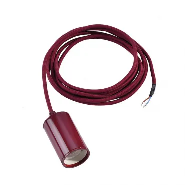 FITU E27 PD светильник подвесной для лампы E27 60Вт макс., без основания, бордовый (RAL3005)
