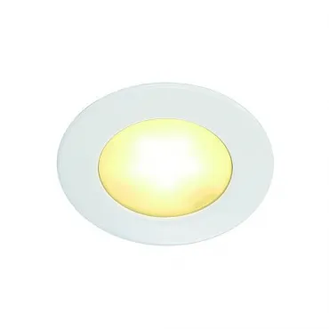 DL 126 LED светильник встраиваемый с 6 SMD LED, 2.8Вт, 3000K, 160lm, 90°, 12B=, белый