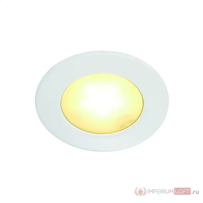 DL 126 LED светильник встраиваемый с 6 SMD LED, 2.8Вт, 3000K, 160lm, 90°, 12B=, белый от ImperiumLoft