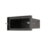BRICK LED ASYMETRIC PRO светильник встраиваемый IP65 с LED 9Вт (11Вт), 3000K, 40°, 850lm, сталь