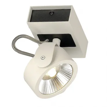 KALU 1 LED светильник накладной с COB LED 17Вт, 3000К, 1000лм, 60°, белый/ черный
