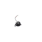 NEW TRIA MINI DL ROUND светильник с LED 2.2Вт, 3000K, 30°, 143lm, черный