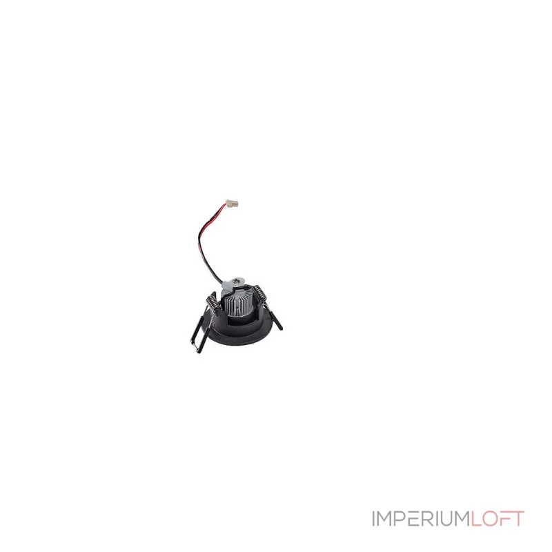 NEW TRIA MINI DL ROUND светильник с LED 2.2Вт, 3000K, 30°, 143lm, черный