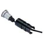 POWER TRAIL-LITE ROUND светильник встраив. IP67 c PowerLED 1Вт, 5700K, 90lm, сталь/ стекло матовое