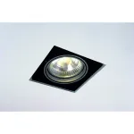 AIXLIGHT® PRO, 1 FRAMELESS корпус безрамочный для 1-го светильника MODULE, черный