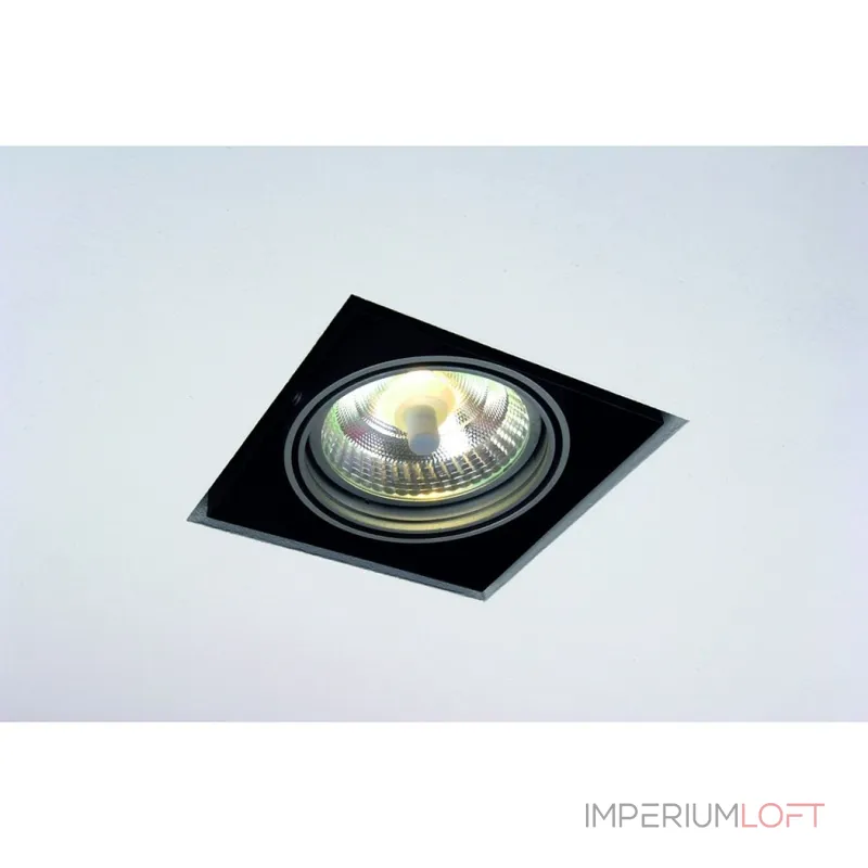 AIXLIGHT® PRO, 1 FRAMELESS корпус безрамочный для 1-го светильника MODULE, черный