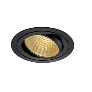 NEW TRIA XXL ROUND SET светильник с COB LED 25ВТ (29Вт), 2700К, 2210lm, 38°, с бл. питания, черный