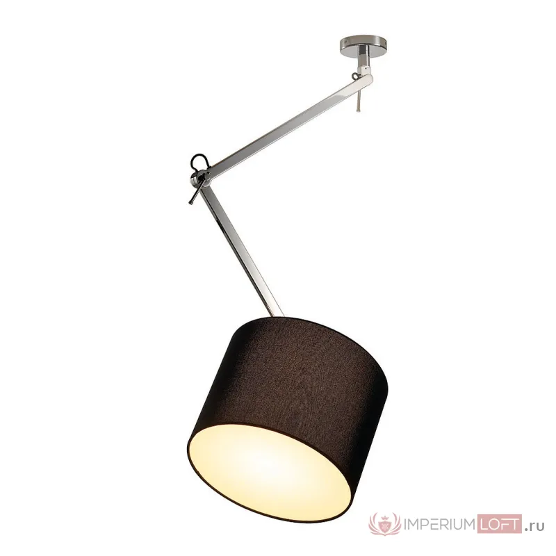 TENORA CL-2 светильник потолочный для лампы E27 60Вт макс., хром/ черный от ImperiumLoft