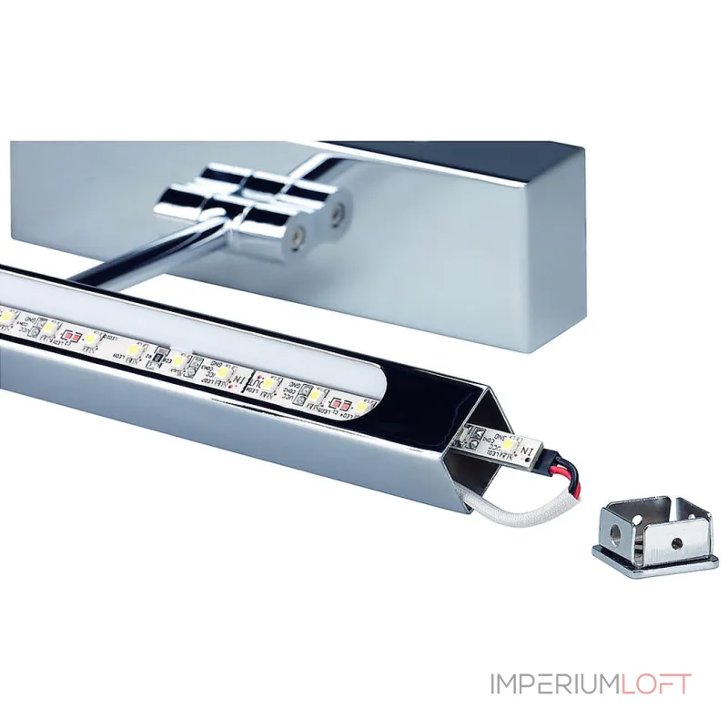POSTERLIGHT LED STRIP светильник накладной с LED Strip 2.2Вт (3.74Вт), 3000К, 150lm, хром