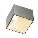 LOGS IN Dim to Warm светильник настенный с LED 12Вт, 2000-3000K, 490лм, матированный алюминий/ белый