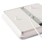 SIMA SQUARE LED светильник накладной IP44 c LED 22Вт (25Вт), 3000К, 2300lm, белый