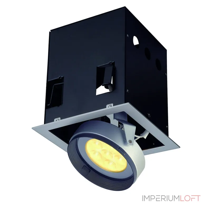 AIXLIGHT® PRO, QRB111 MODULE MOVE светильник для лампы QRB111 75Вт макс., серебристый AIXLIGHT® PRO, QRB111 MODULE MOVE светильник для лампы QRB111 75Вт макс., серебристый