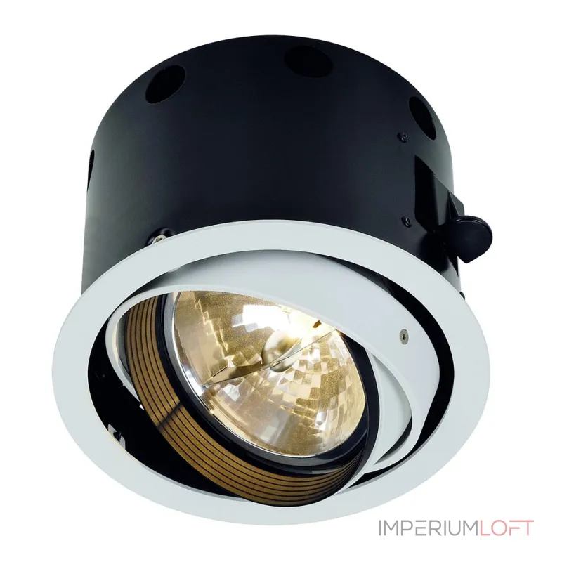 AIXLIGHT® PRO, QRB MODULE светильник для лампы QRB111 75Вт макс., белый / черный AIXLIGHT® PRO, QRB MODULE светильник для лампы QRB111 75Вт макс., белый / черный