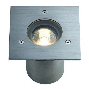 N-TIC PRO GU10 SQUARE светильник встраиваемый IP67 для лампы GU10 35Вт макс., сталь