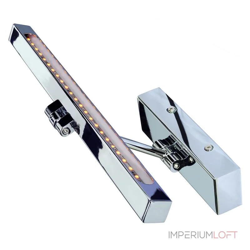 POSTERLIGHT LED STRIP светильник накладной с LED Strip 2.2Вт (3.74Вт), 3000К, 150lm, хром