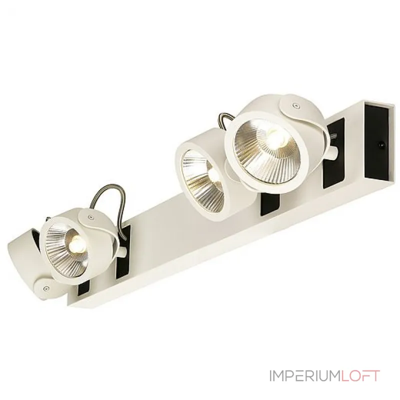KALU 4 LONG LED светильник накладной с COB LED 60Вт, 3000К, 4000лм, 60°, белый/ черный KALU 4 LONG LED светильник накладной с COB LED 60Вт, 3000К, 4000лм, 60°, белый/ черный