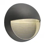 LED DOWNUNDER ROUND светильник настенный IP44 с 3 PowerLED по 1Вт (5Вт), 3000K, 100lm, антрацит