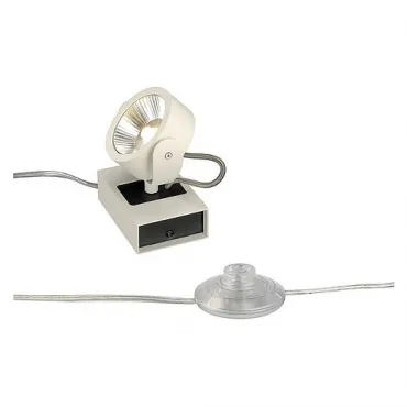 KALU 1 LED FLOOR светильник напольный с COB LED 17Вт, 3000К, 1000лм, 24°, белый/ черный