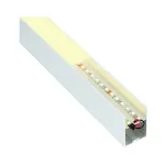 GLENOS Pro-4970 100 профиль накладной, 1 m, белый