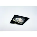 AIXLIGHT® PRO, 1 FRAMELESS корпус безрамочный для 1-го светильника MODULE, черный