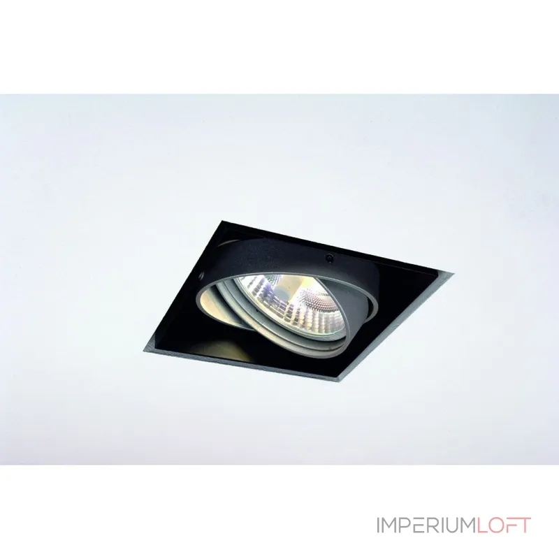 AIXLIGHT® PRO, 1 FRAMELESS корпус безрамочный для 1-го светильника MODULE, черный