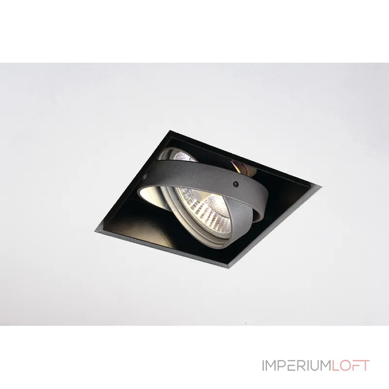 AIXLIGHT® PRO, 1 FRAMELESS корпус безрамочный для 1-го светильника MODULE, черный