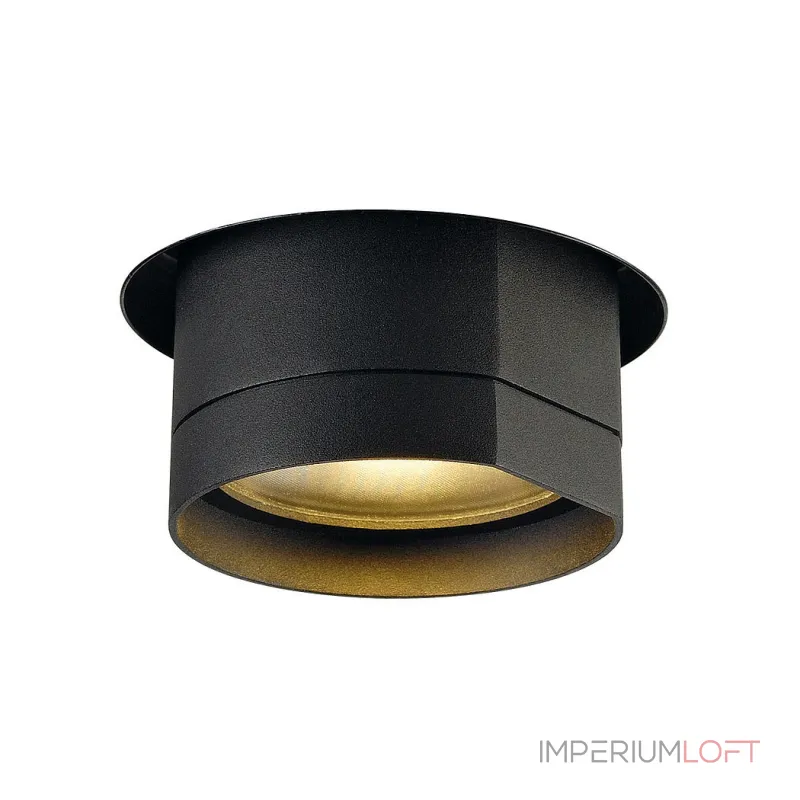 BILAS светильник встраиваемый с COB LED 20Вт (20.5Вт), 2700K, 1250lm, 60°, черный