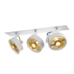 KALU RECESSED QPAR 3 светильник встраиваемый для 3-х ламп ES111 по 75Вт макс., текстурный белый