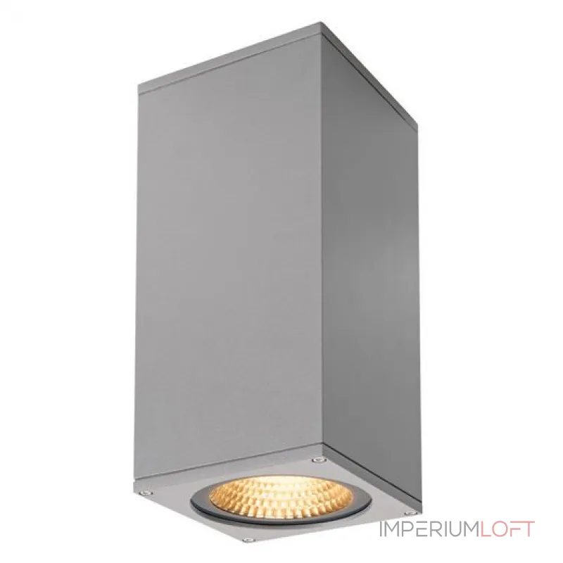 BIG THEO LED BEAM светильник настенный IP44 с LED 6.2+17.5Вт (29Вт), 3000K, 2°+24°, 2130lm, серебр.