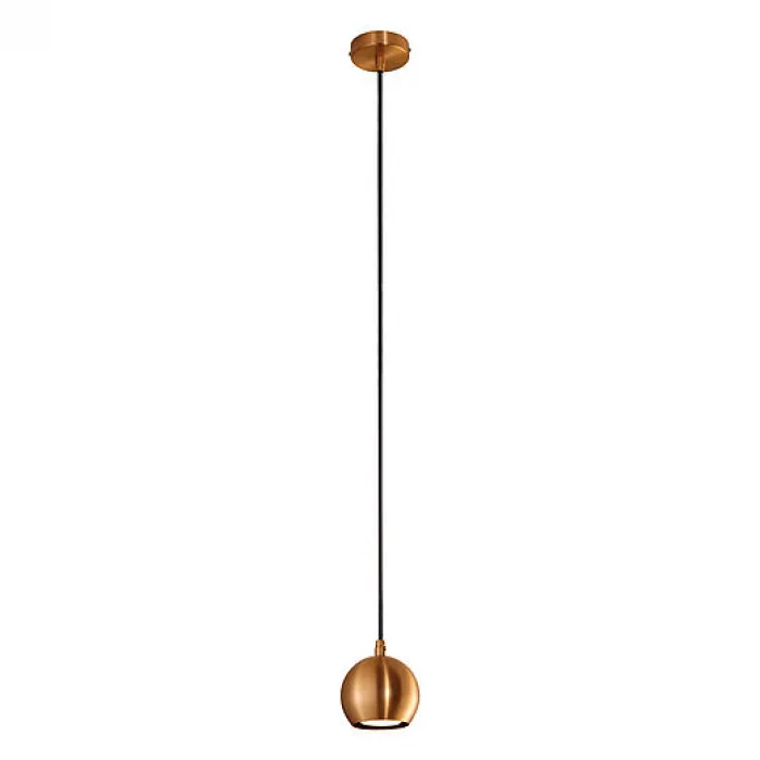 LIGHT EYE SMALL светильник подвесной для лампы LED GU10 5Вт макс., матированная медь от ImperiumLoft