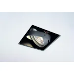 AIXLIGHT® PRO, 1 FRAMELESS корпус безрамочный для 1-го светильника MODULE, черный