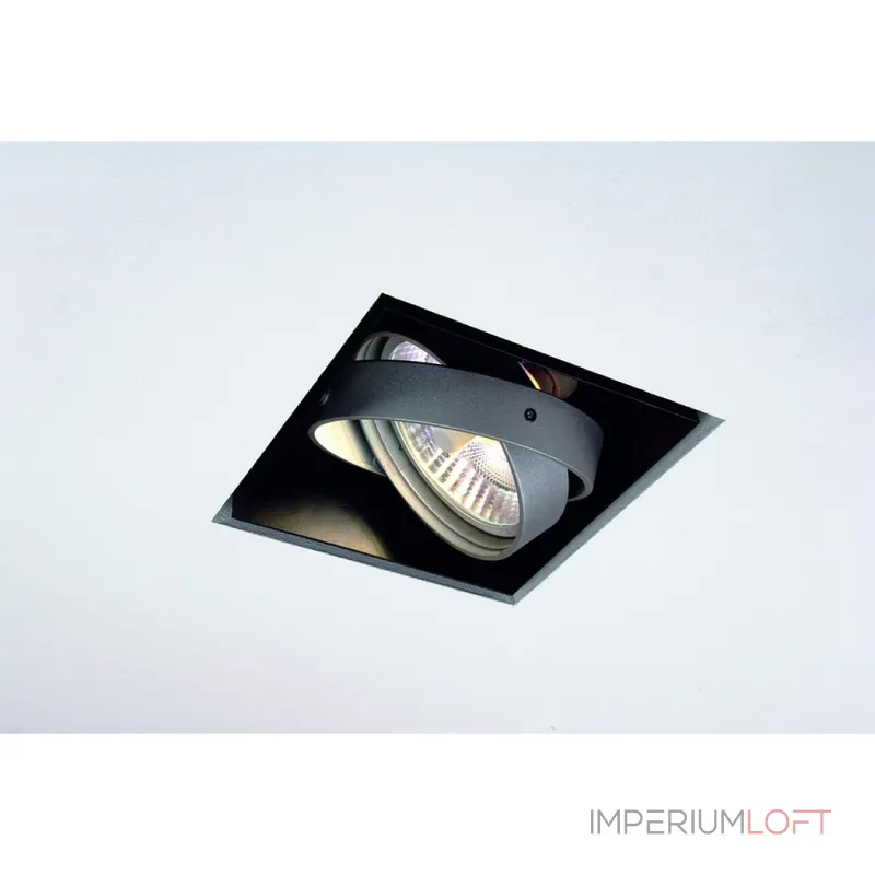 AIXLIGHT® PRO, 1 FRAMELESS корпус безрамочный для 1-го светильника MODULE, черный