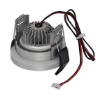 EYEDOWN LED 3x1W светильник встраиваемый IP44 с 3 PowerLED по 1Вт, 3000К, 190lm,15°, 350mA, алюминий