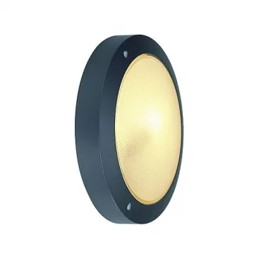 BULAN светильник накладной IP44 для лампы E14 60Вт макс., антрацит