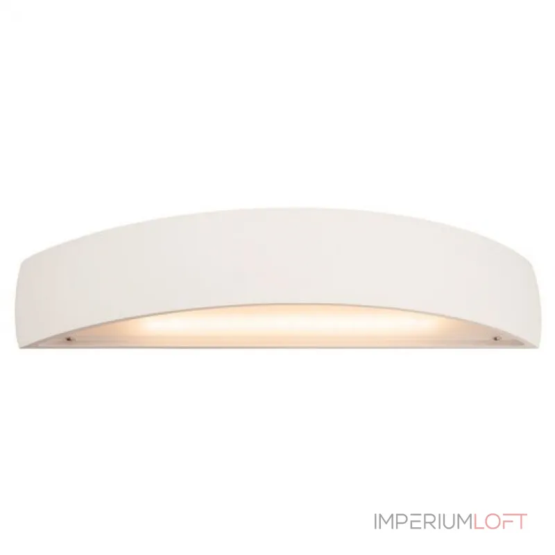 PLASTRA BOW LED светильник настенный с LED 2x 9Вт (19Вт), 3000К, 1050lm, белый гипс