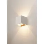 SOLID CUBE светильник настенный для лампы QT14 G9 25Вт макс., серый бетон