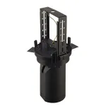 BILAS светильник встраиваемый с COB LED 20Вт (20.5Вт), 2700K, 1250lm, 60°, черный
