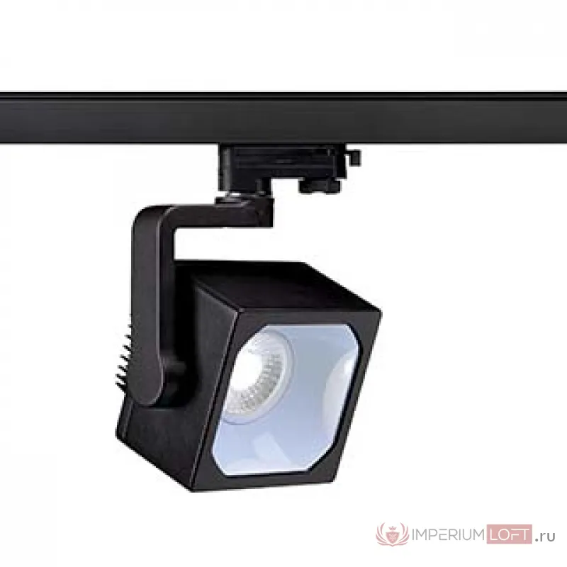 3Ph, EURO CUBE светильник с COB LED 28.5Вт, CRI 90, 4000К, 2200lm, 30°, черный от ImperiumLoft