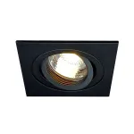 NEW TRIA 1 MR16 PLT светильник встраиваемый для лампы MR16 50Вт макс., матовый черный