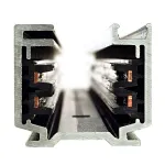 3Ph | EUTRAC® шинопровод 1м, трехканальный, 230В, 16А макс., черный