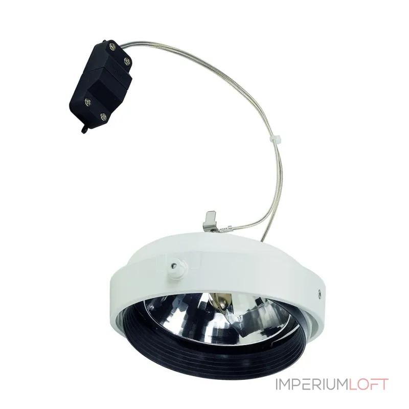 AIXLIGHT® PRO, QRB MODULE светильник для лампы QRB111 75Вт макс., белый / черный AIXLIGHT® PRO, QRB MODULE светильник для лампы QRB111 75Вт макс., белый / черный