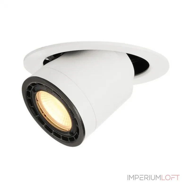 SUPROS 78 MOVE светильник встраиваемый с LED 9Вт (12Вт), 3000К, 700lm, 60°, белый