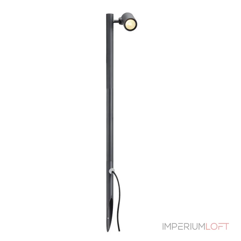 HELIA LED 1 светильник IP55 без основания с LED 8Вт, 3000К, 450lm, антрацит