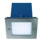 FRAME OUTDOOR 16 LED светильник встраиваемый IP44 c 16 SMD LED 0.9Вт (1.5Вт), 6500K, 80lm, сталь