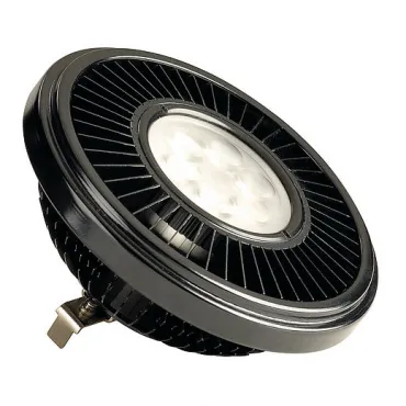 LED G53 QRB111 источник света CREE XB-D LED, 12В, 19.5Вт, 30°, 2700K, 1070lm, димм., черный корпус