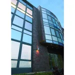 OUT-BEAM R7s светильник настенный IP44 для лампы R7s 78мм 150Вт макс., серебристый